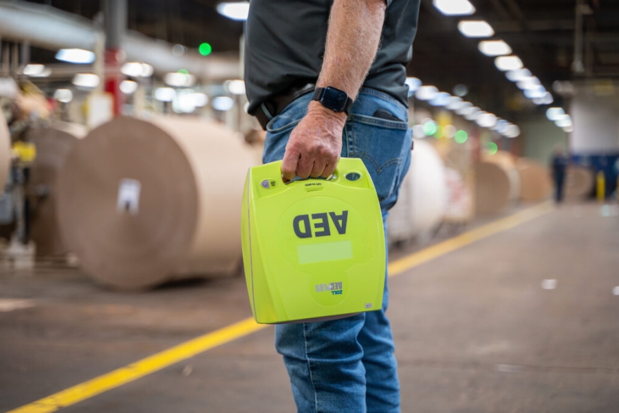 AED solutions for industrial facilities